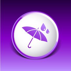 waterproof icon water proof vector symbol umbrella N9