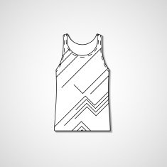 Abstract illustration on singlet N99
