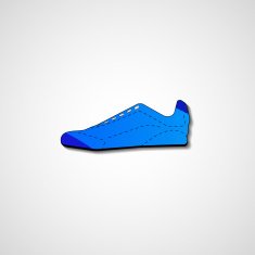 Abstract illustration on sneakers N32