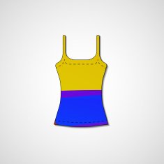 Abstract illustration on singlet N100