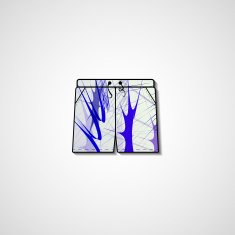 Abstract illustration on shorts N38