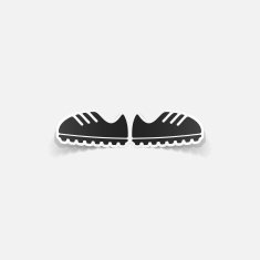 realistic design element sneakers N59