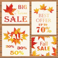 Autumn sale poster N5