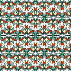 Abstract multicolored seamless pattern N11