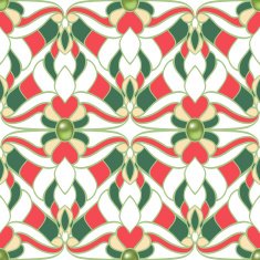 Abstract multicolored seamless pattern N15