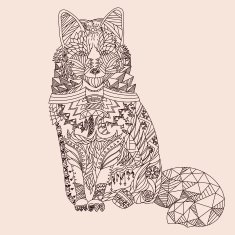 Patterned fox N2