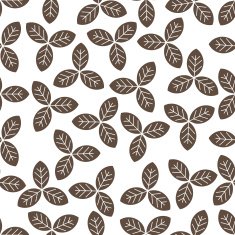 leaves chaotic pattern