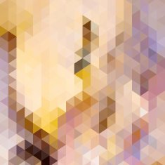 Autumn colorful background made of triangles N2