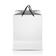 white shopping bag template N4