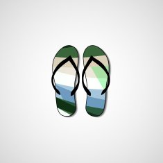 Abstract illustration on flip flops N39