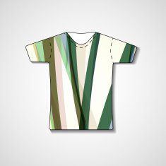 Abstract illustration on t-shirt N29