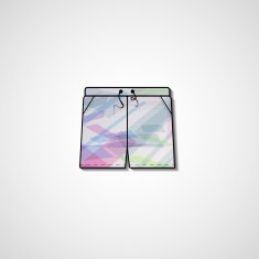 Abstract illustration on shorts N44