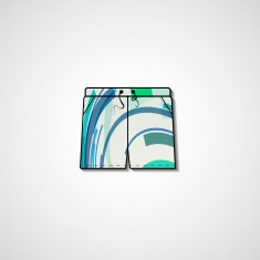 Abstract illustration on shorts N45
