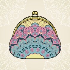 Lacy elegant purse