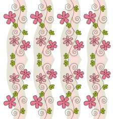 cute flowers frames