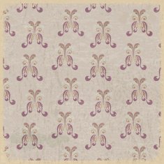 Abstract vintage background with floral elements