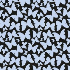 Seamless pattern with colorful butterflies Vintage style