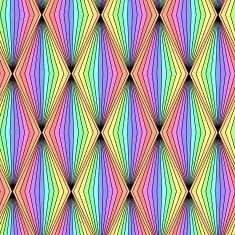 Vector seamless pattern colored ornament