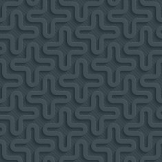 Dark seamless vector background with 3D effect N9