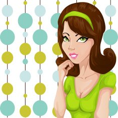 girl-retro style