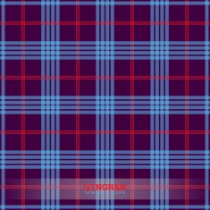 Red and blue gingham background
