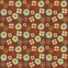 Seamless vintage pattern 6 Vector illustration N2
