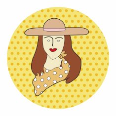paris woman theme elements vector eps N10