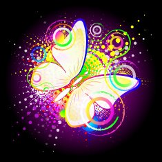 butterfly abstract background N2