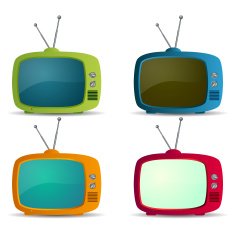 Old Television Set