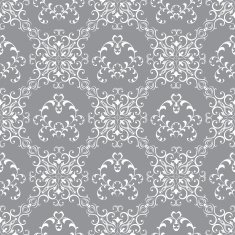 Seamless floral pattern wallpapers in the style of Baroque Can N24