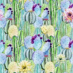 Cactus seamless patterns N3
