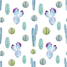 Cactus seamless patterns N4