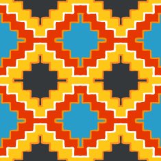 Vector navajo tribal ornament N13