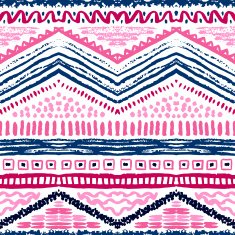 Hand drawn painted seamless pattern Vector illustration N18