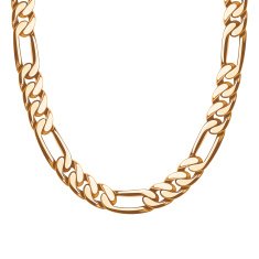 Chunky chain golden metallic necklace or bracelet N3