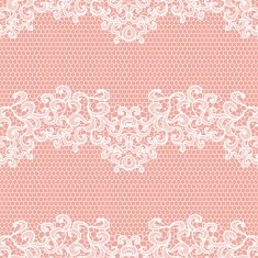 Lace seamless pattern with flowers N78