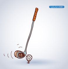 Golf Equipment icon vector illustration N2