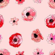 Seamless Floral Pattern N624