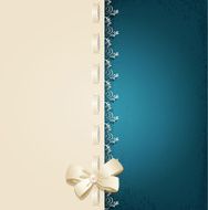 wedding background with lace satin ribbon and lacing