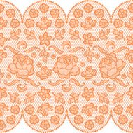 Vintage lace background ornamental flowers Vector texture N8