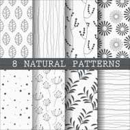 nature seamless patterns