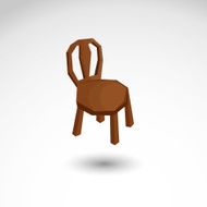 wooden chair N5