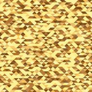 Geometric golden background