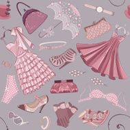 background with women&#039;s clothing N2