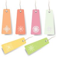 pastel color price tags