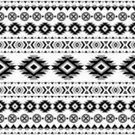 Aztec seamless pattern N8