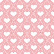 Abstract seamless pattern with hearts N12