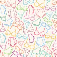 background with female underwear - 2