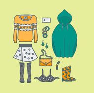 Female clothing things fashion