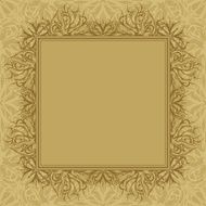 Abstract background frame and pattern